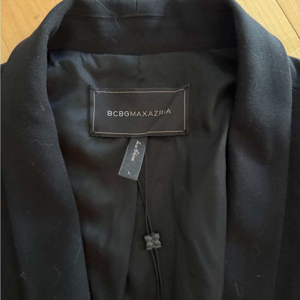 BCBGMaxAzria Men's Elegant Black Blazer